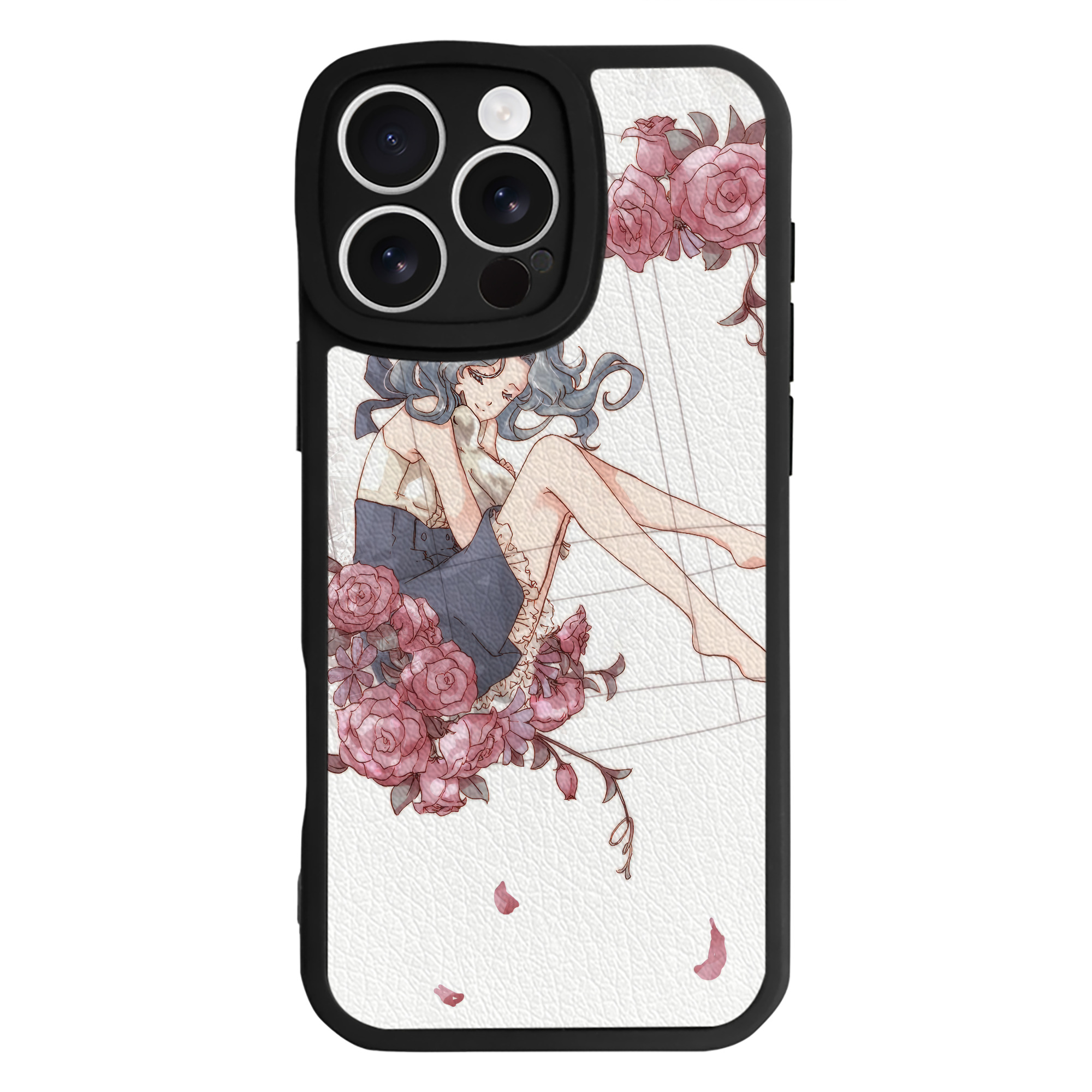 （画像用） 美少女戦士セーラームーン Sailor Moon 【iPhone 16シリーズ対応】シリコンスマホケース（レザー調） 材質：シリコン